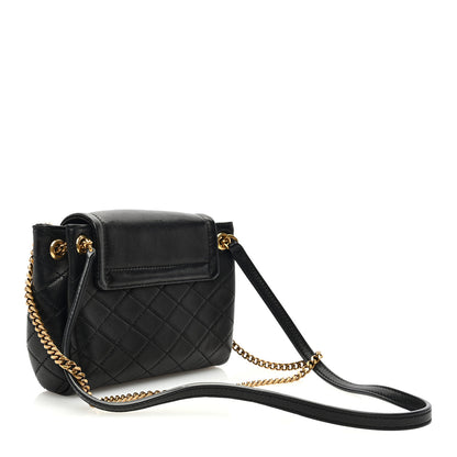 Saint Laurent Lambskin Quilted Monogram Mini Nolita Black 2 of 8