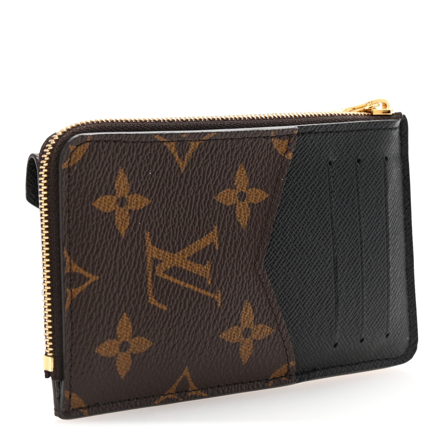 Louis Vuitton Monogram Recto Verso Card Holder Black 3 of 7