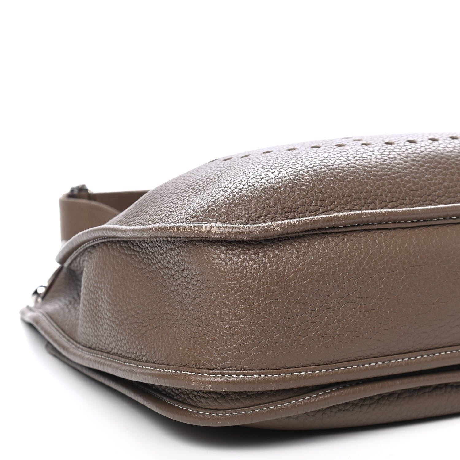 Hermes Taurillon Clemence Evelyne III PM Etoupe 8 of 11