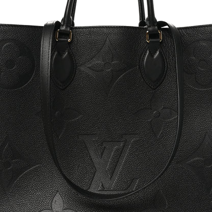 Louis Vuitton Empreinte Monogram Giant Onthego GM Black 7 of 9