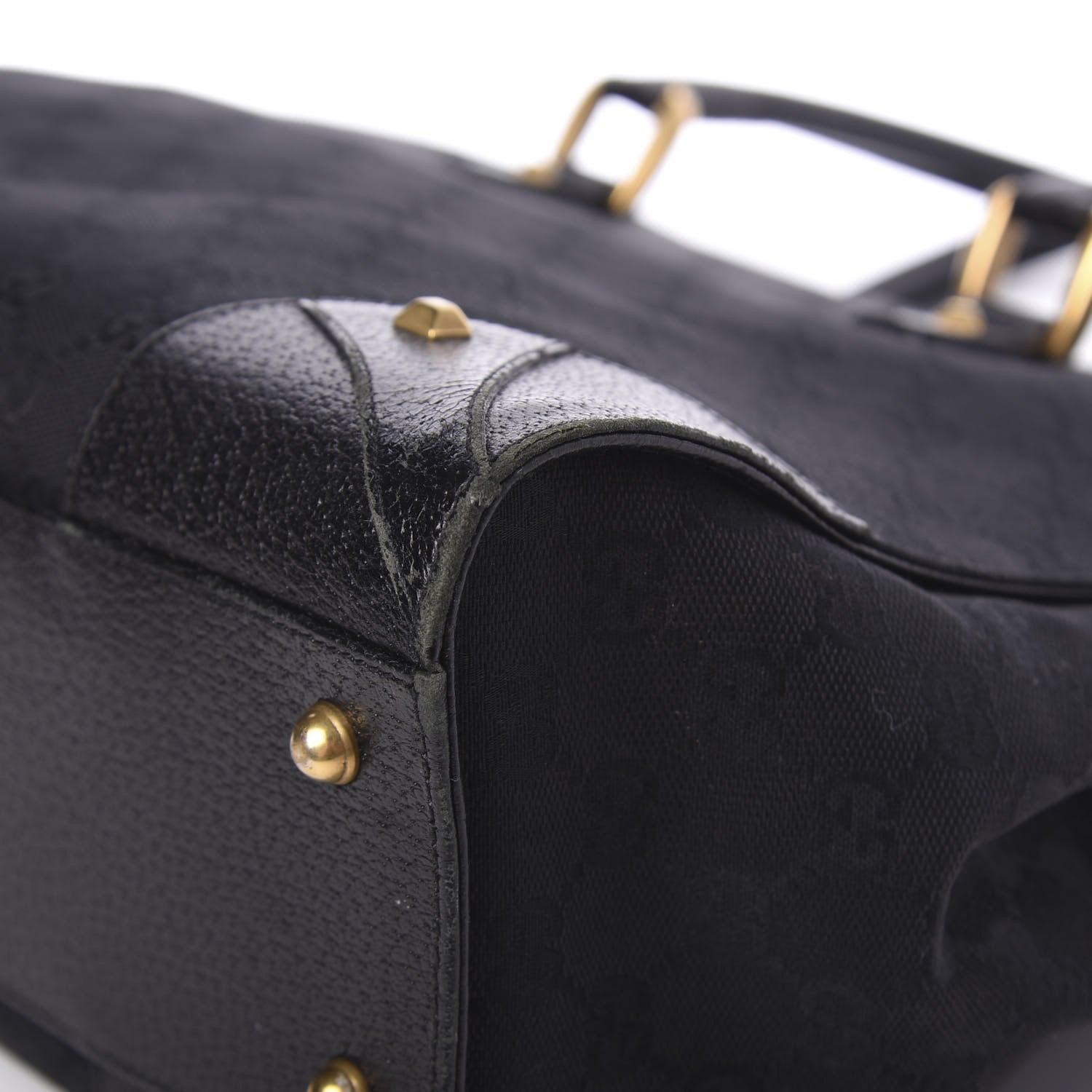 Gucci Monogram Medium Tote Black 11 of 14