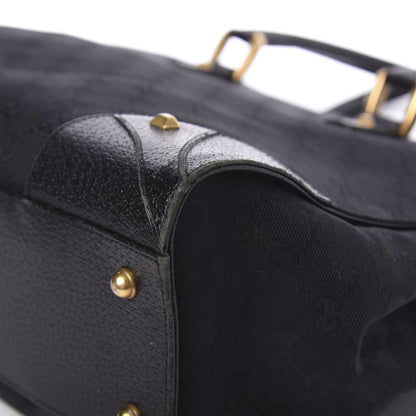 Gucci Monogram Medium Tote Black 11 of 14