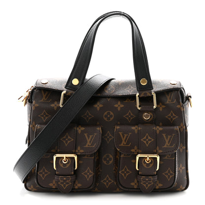 Louis Vuitton Monogram Manhattan NM Black 1 of 9