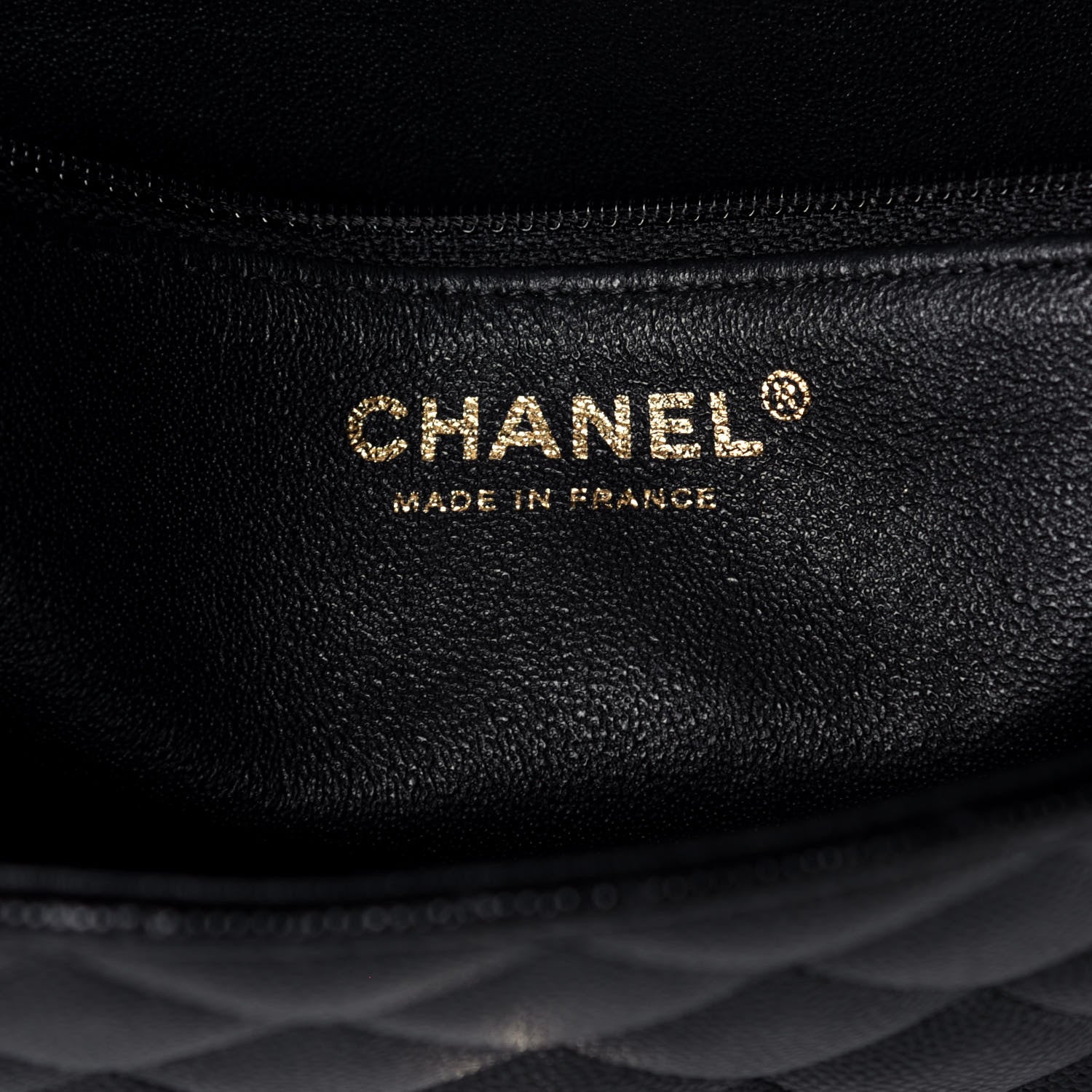 Chanel Caviar Quilted Flap Clutch Black 6 of 10