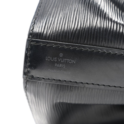 Louis Vuitton Epi Sac D'epaule Black 6 of 10