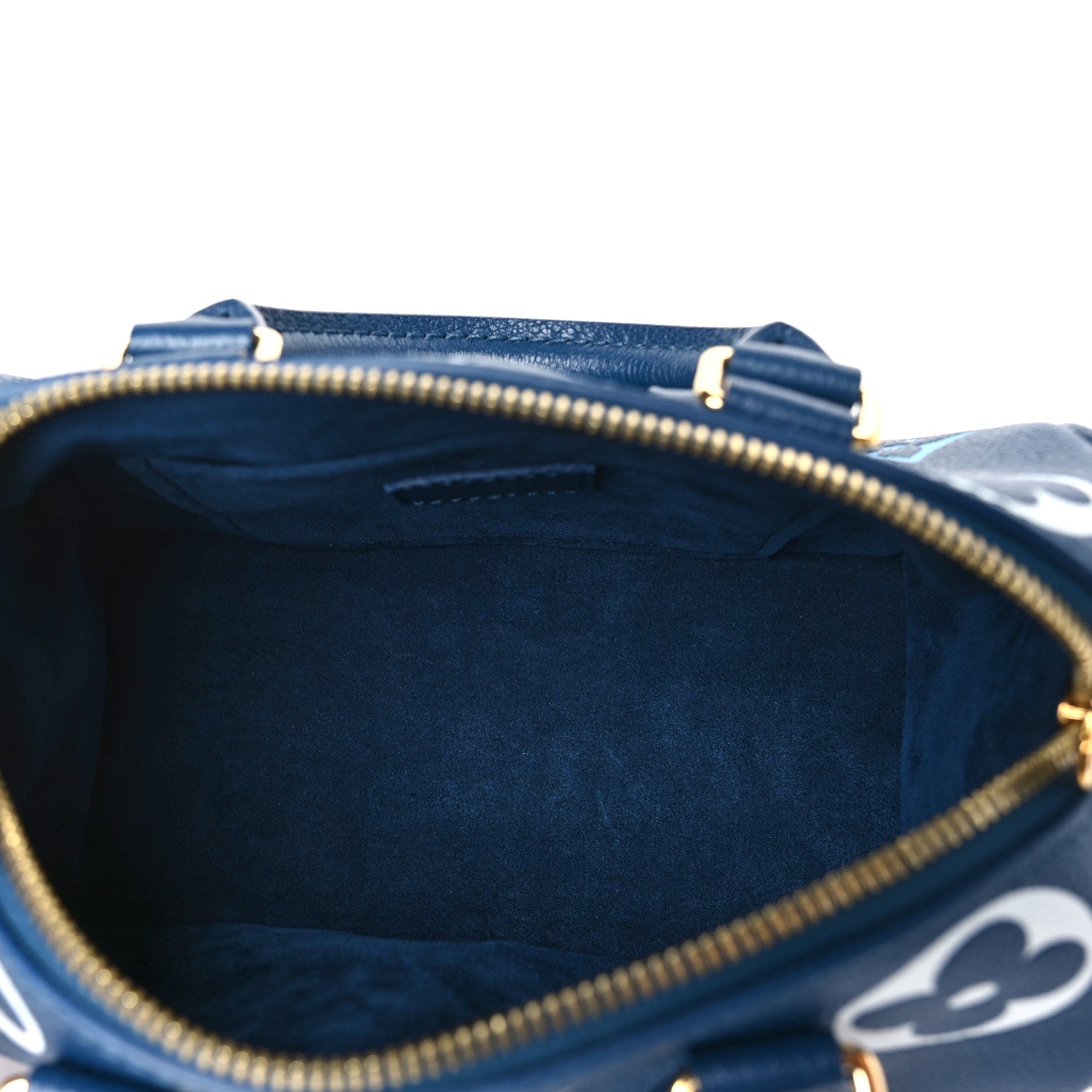 Louis Vuitton Empreinte Monogram Giant Speedy Bandouliere 20 Degrade Blue 5 of 8