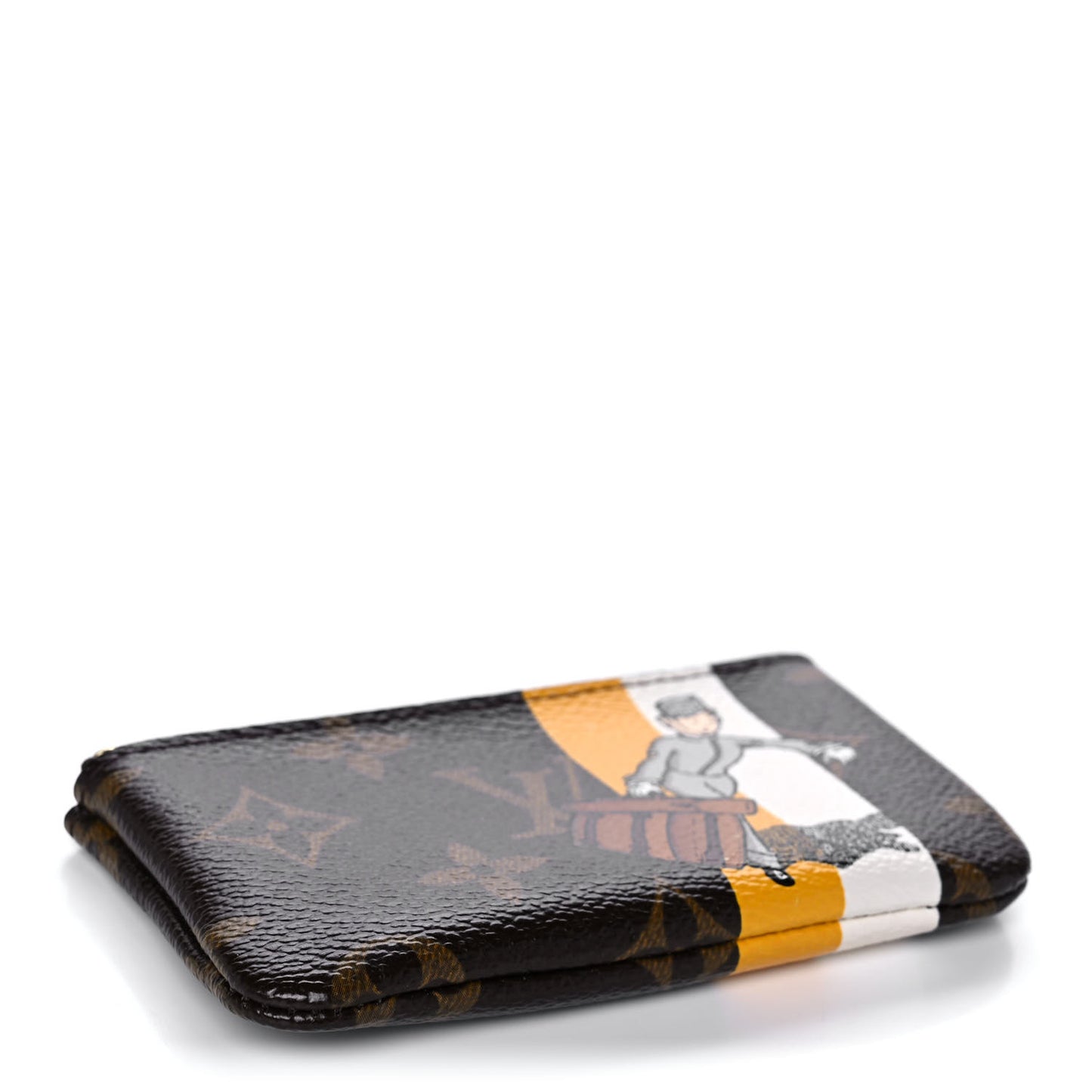 Monogram Groom Key Pouch