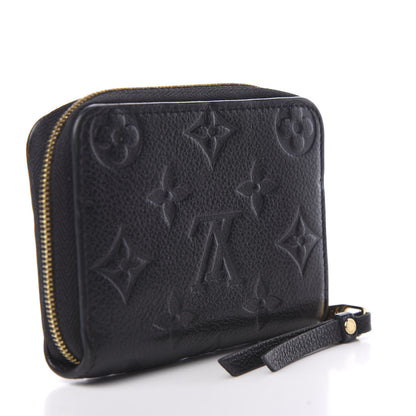 Louis Vuitton Empreinte Zippy Coin Purse Black 2 of 5
