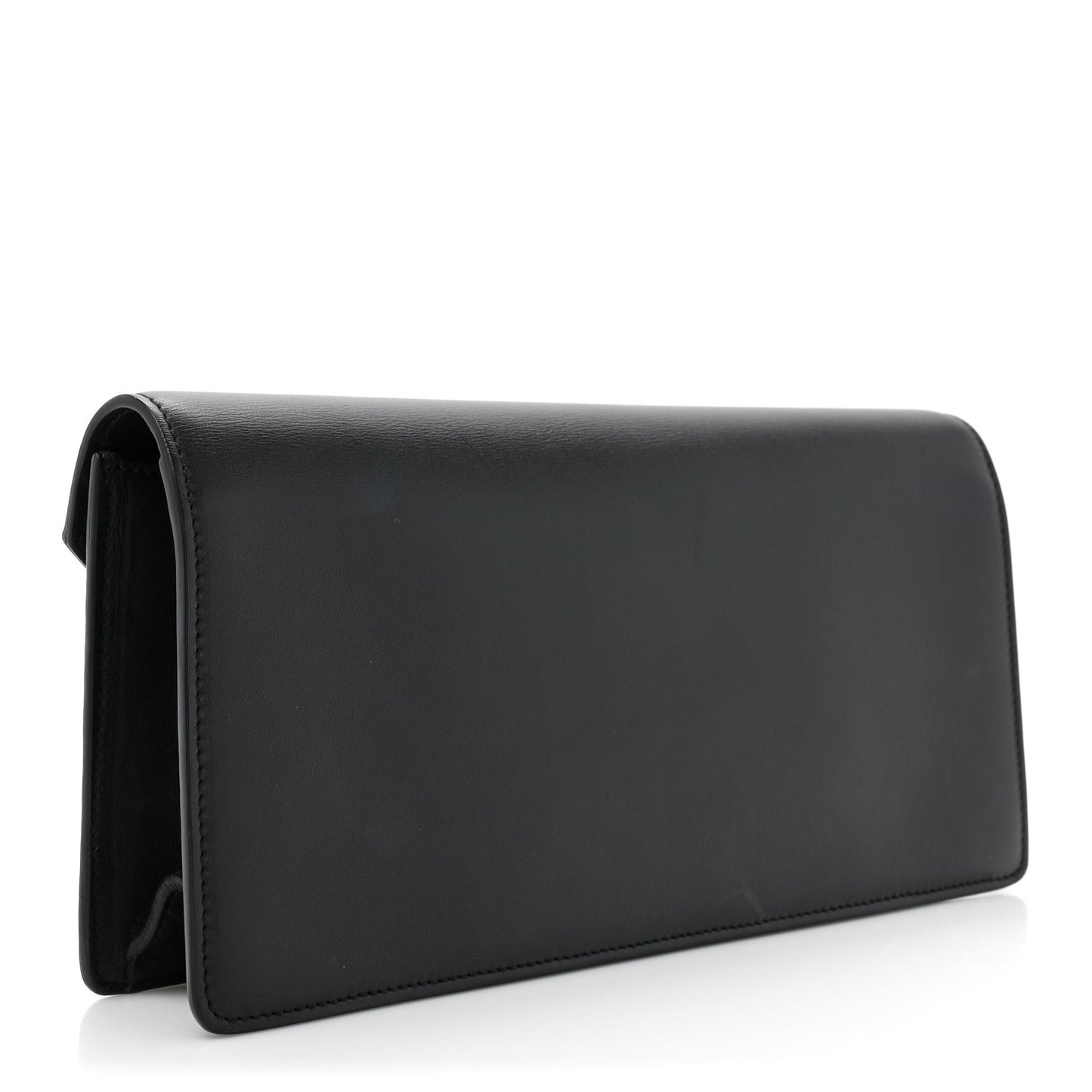 Calfskin Classic Betty Clutch Black