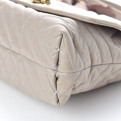 Lanvin Calfskin Quilted Medium Happy Shoulder Bag Grey 9 of 9