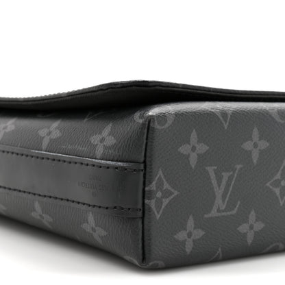 Louis Vuitton Monogram Eclipse District PM Black 9 of 13