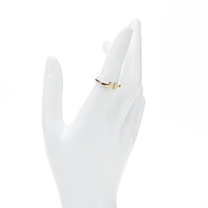 Tiffany 18K Yellow Gold T Wire Ring 52 6 2 of 5