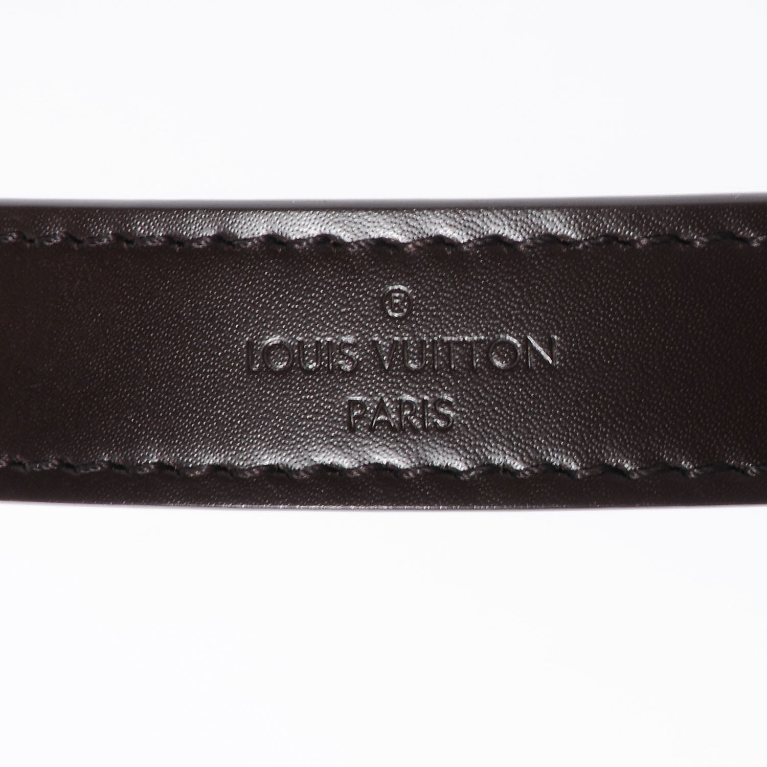 Louis Vuitton Leather Adjustable Strap Brown 4 of 6