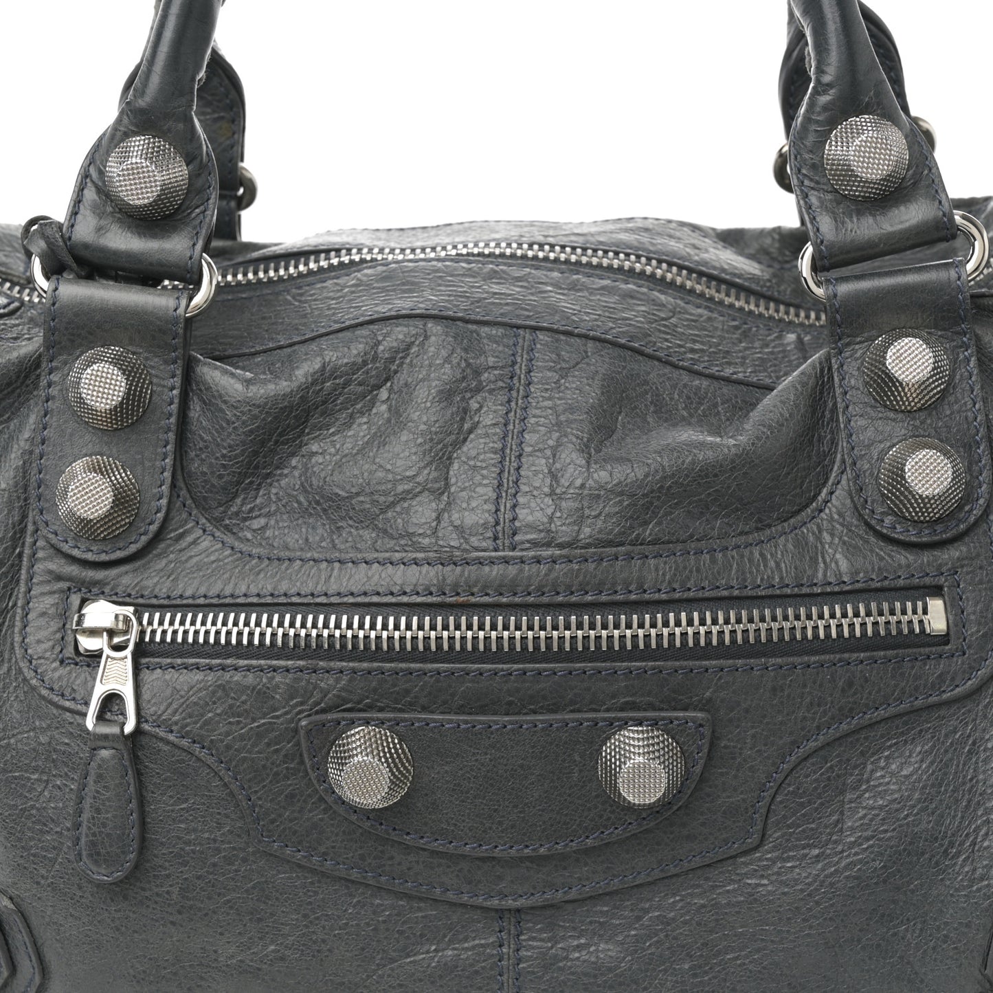 Agneau Giant 21 Silver Hardware Work Anthracite