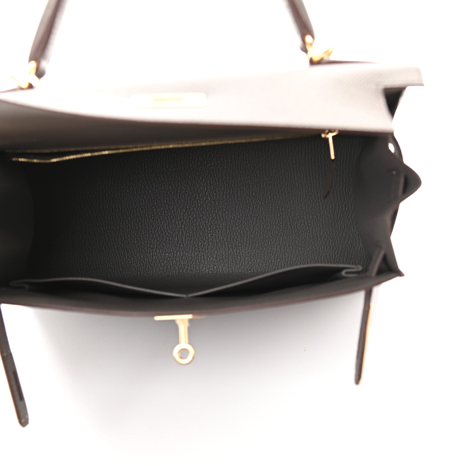 Hermes Epsom Kelly Sellier 28 Etain 5 of 11
