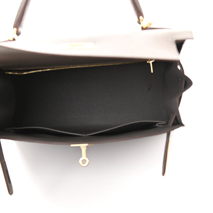 Hermes Epsom Kelly Sellier 28 Etain 5 of 11