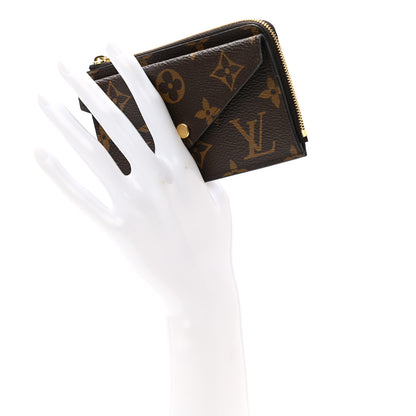 Louis Vuitton Monogram Recto Verso Card Holder Black 2 of 7