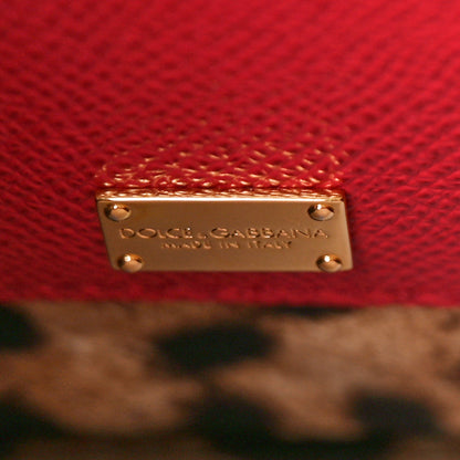 Dolce & Gabbana Dauphine Medium Miss Sicily Satchel Dark Red 6 of 8