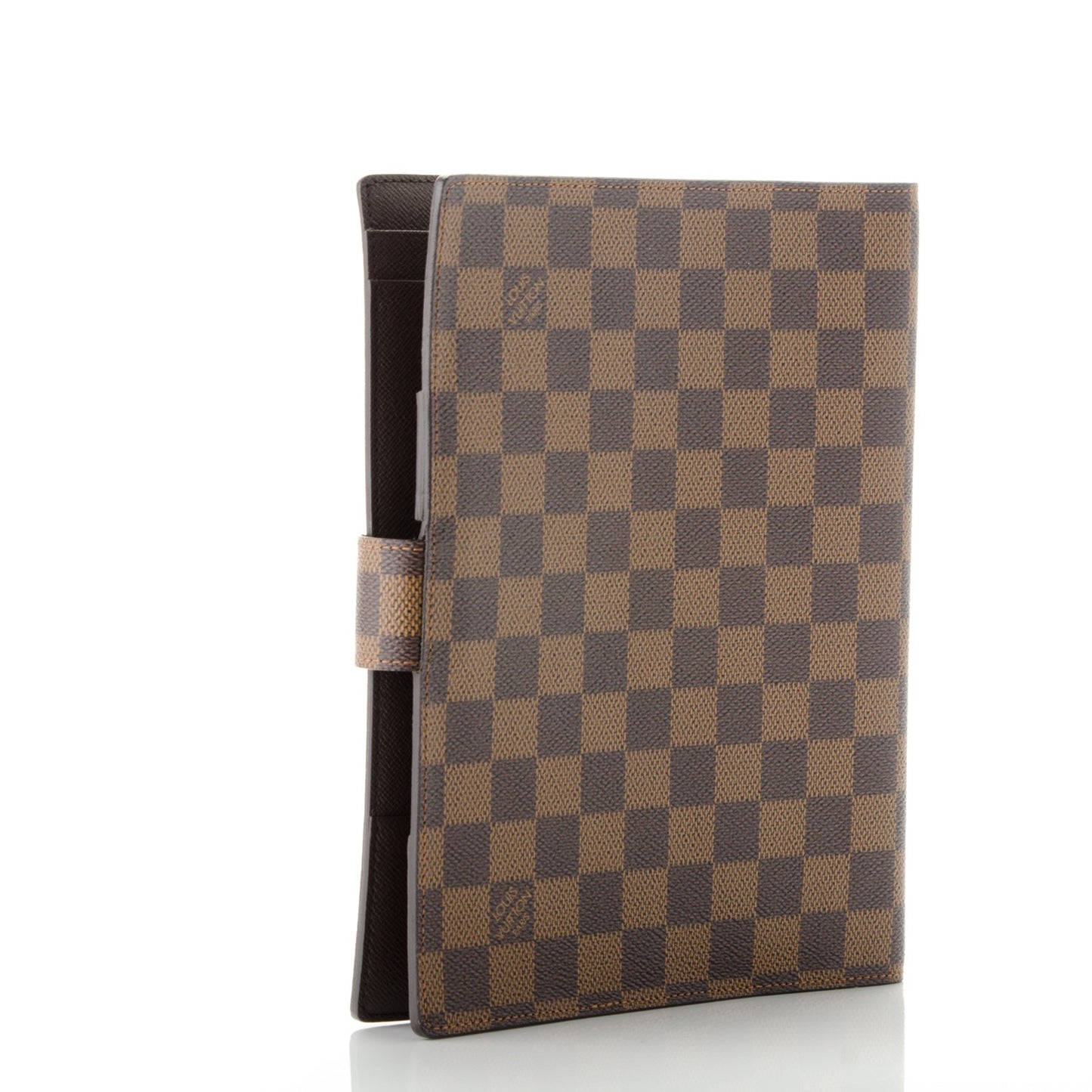 Damier Ebene Large Ring Agenda Cover
