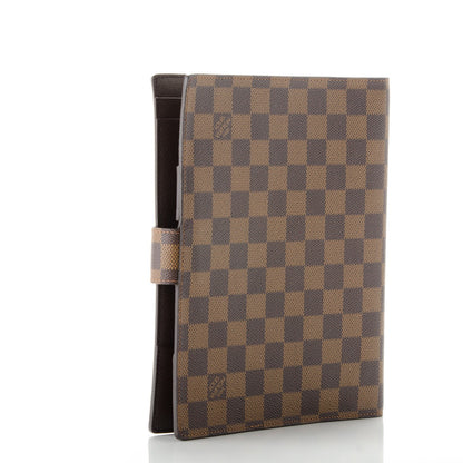 Louis Vuitton Damier Ebene Large Ring Agenda Cover 3 of 6