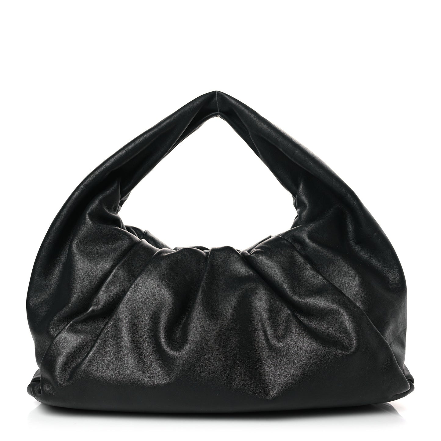 Smooth Butter Calfskin Small The Shoulder Pouch Black