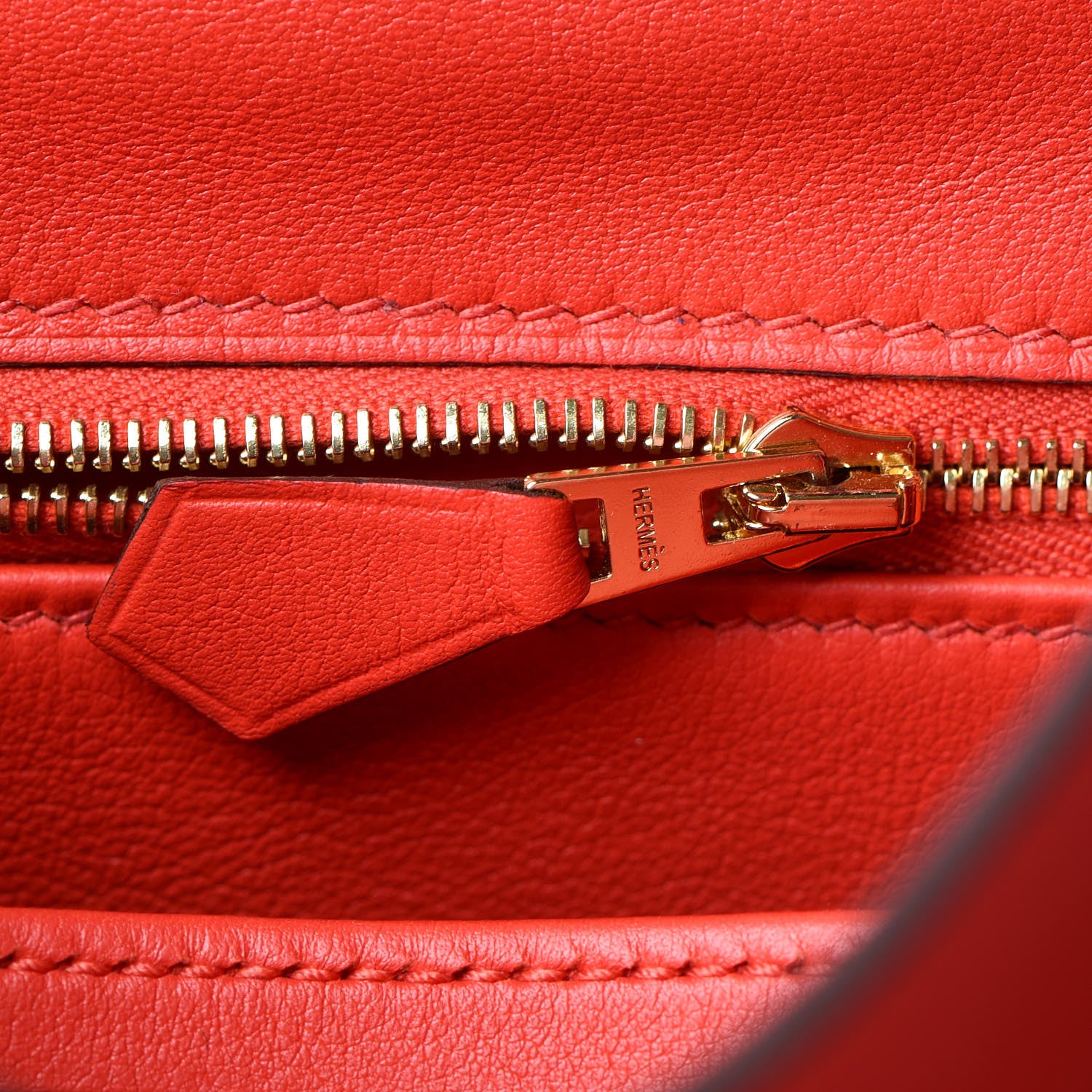 Hermes Swift Kelly Retourne 25 Rouge Tomate 26 of 36