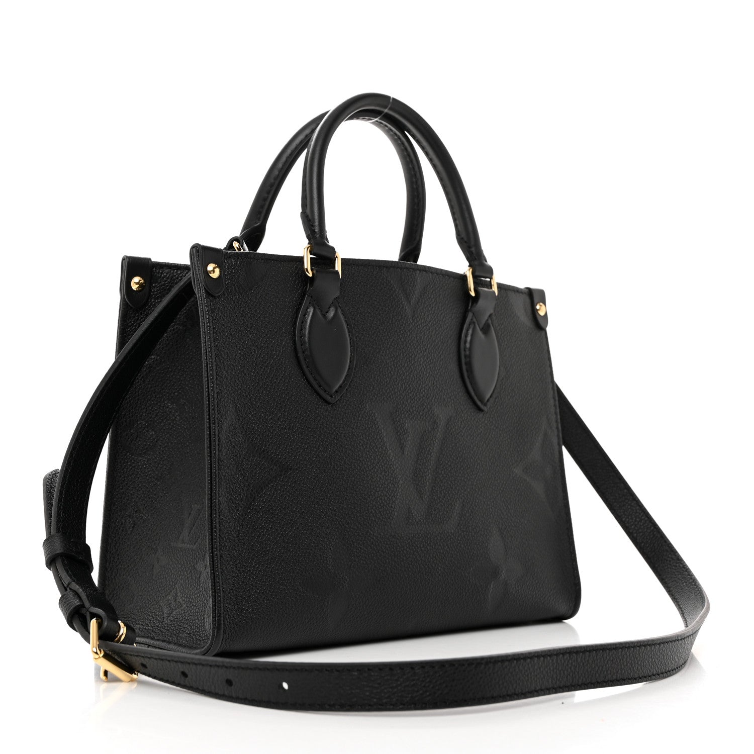 Louis Vuitton LOUIS VUITTON Empreinte Monogram Giant Onthego PM Black 2 of 9