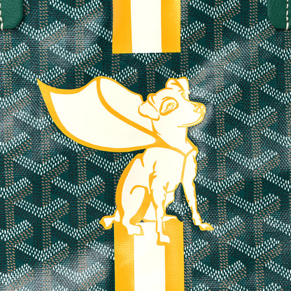 Goyard Goyardine Super Dog Saint Louis PM Green 7 of 12
