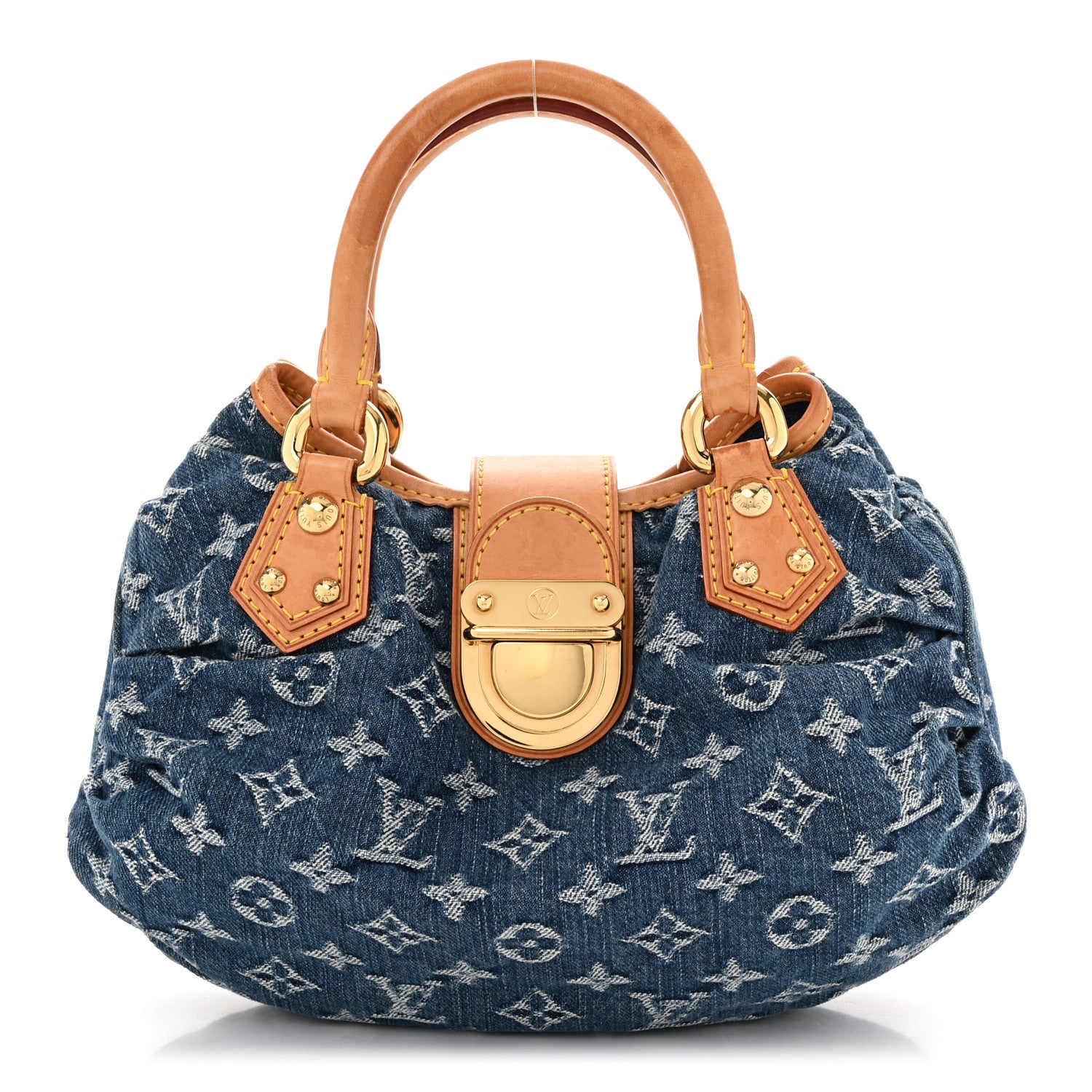 Louis Vuitton Monogram Denim Pleaty Blue 1 of 9