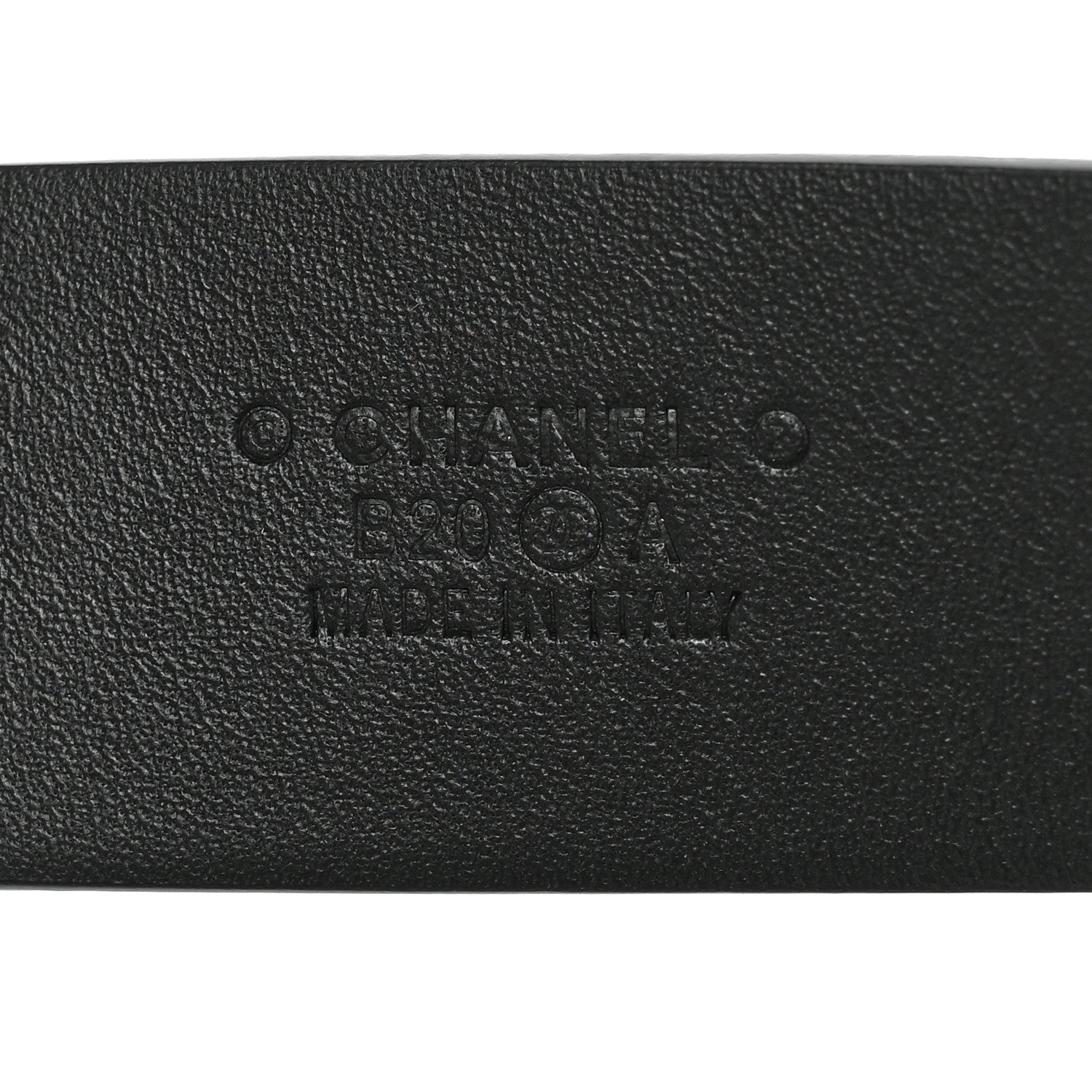 Chanel Calfskin Paris Button CC Belt 75 30 Black 4 of 7