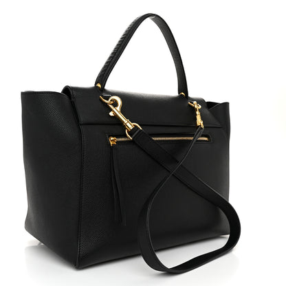 Celine Grained Calfskin Mini Belt Bag Black 3 of 12