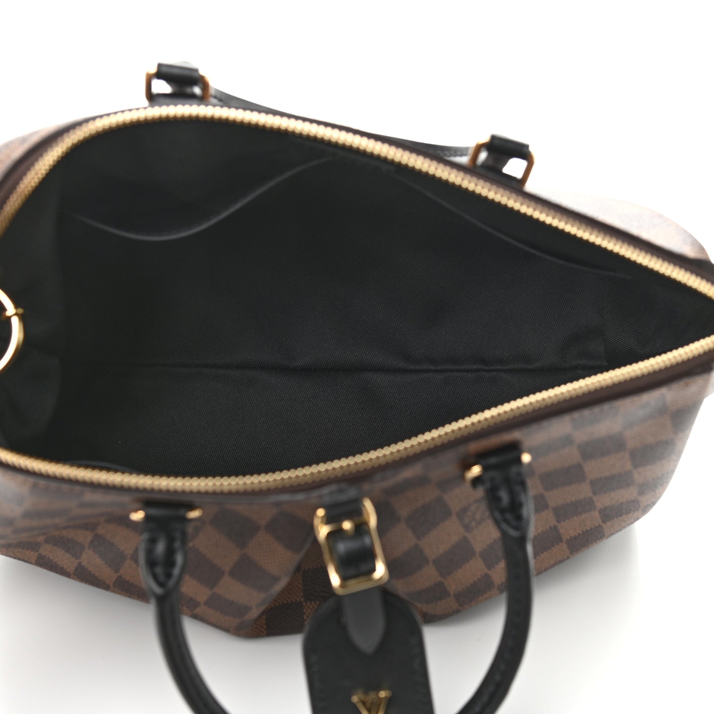 Damier Ebene Odeon Tote MM Black