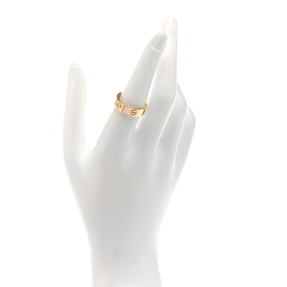Cartier 18K Yellow Gold 4mm LOVE Ring 56 7.5 2 of 6