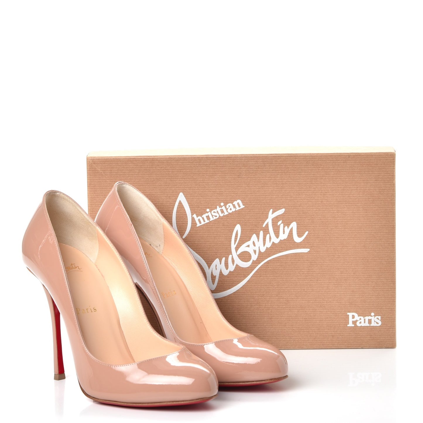 Patent Merci Allen 100 Pumps 39.5 Nude