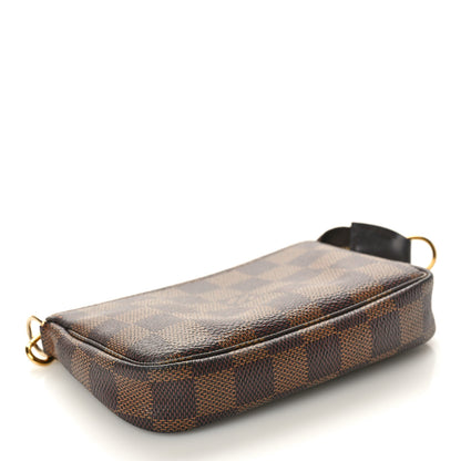 Louis Vuitton Damier Ebene Mini Pochette Accessories 4 of 10