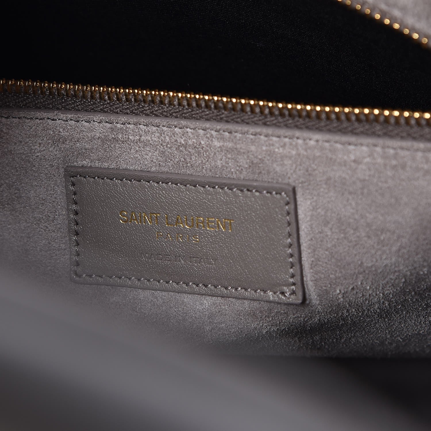 Saint Laurent Calfskin Large Sac De Jour Carryall Grey 6 of 10
