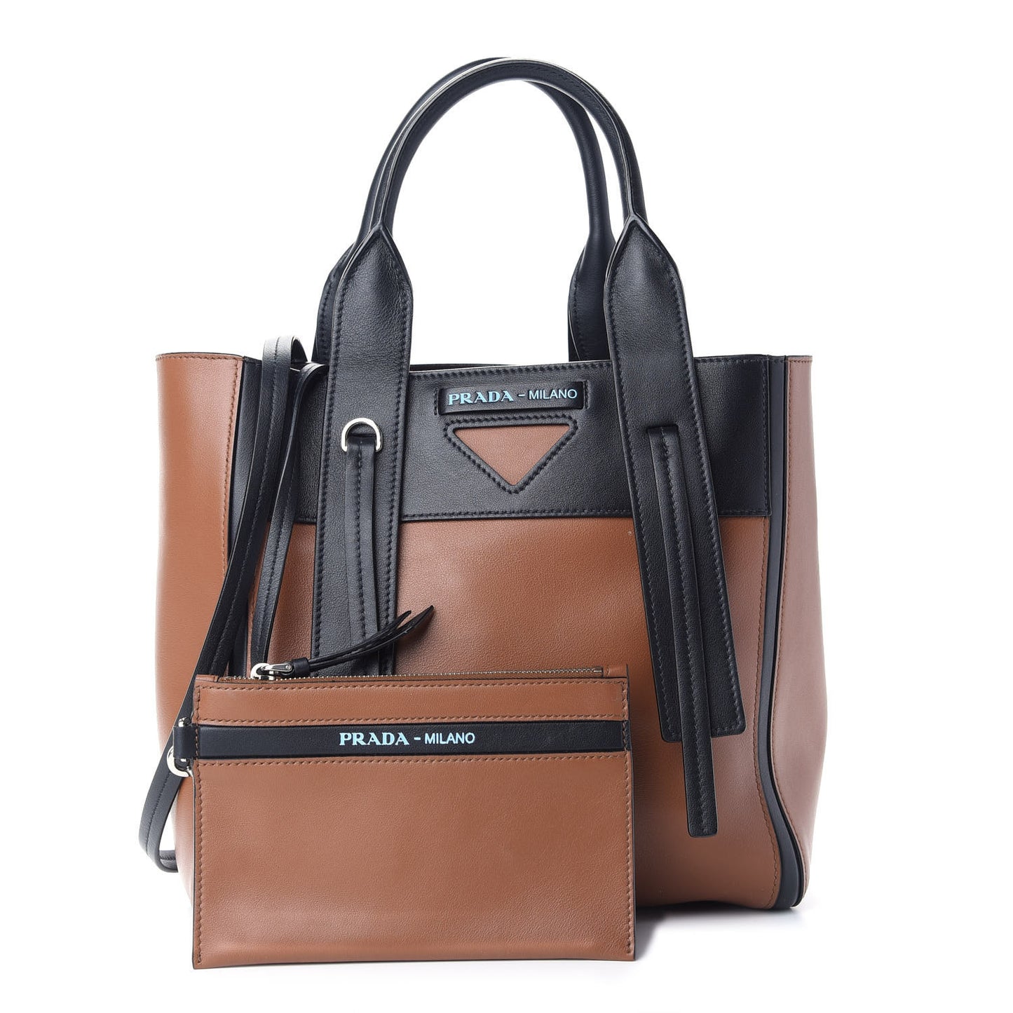 Grace Lux Light Small Ouverture Shoulder Bag Light Cognac Black