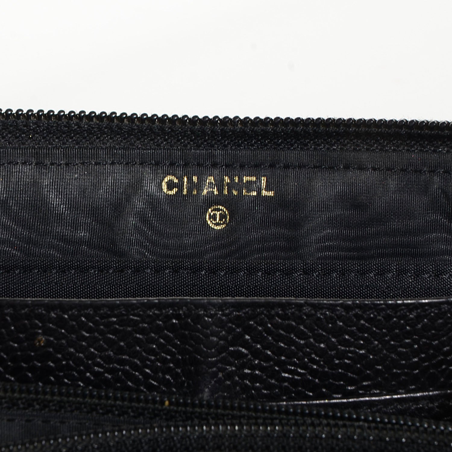 Chanel Caviar Large Timeless CC Zip Around Wallet Black 6 of 8