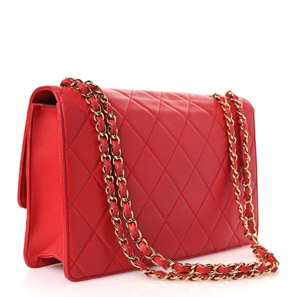 Chanel Lambskin Quilted Large Golden Class Flap Red 5 of 33