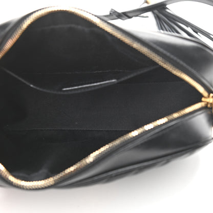 Saint Laurent Calfskin Matelasse Monogram Lou Camera Bag Black 5 of 12