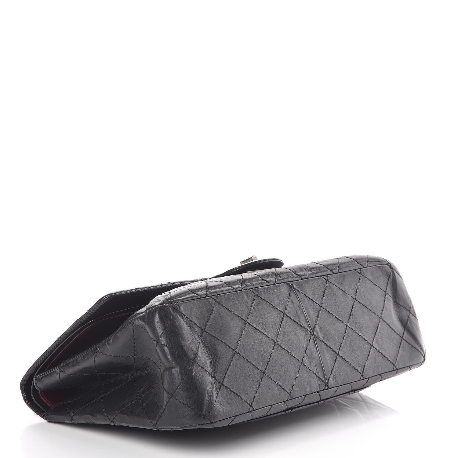 Chanel Aged Calfskin Quilted 2.55 Reissue 227 Flap Black 4 of 15