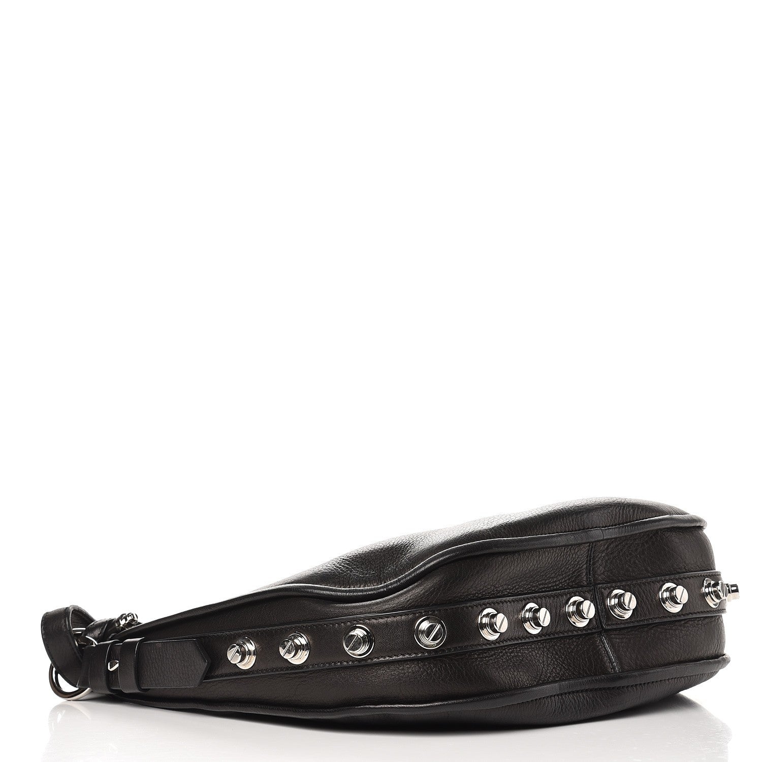 Givenchy Calfskin Small Studded Obsedia Hobo Black 4 of 7