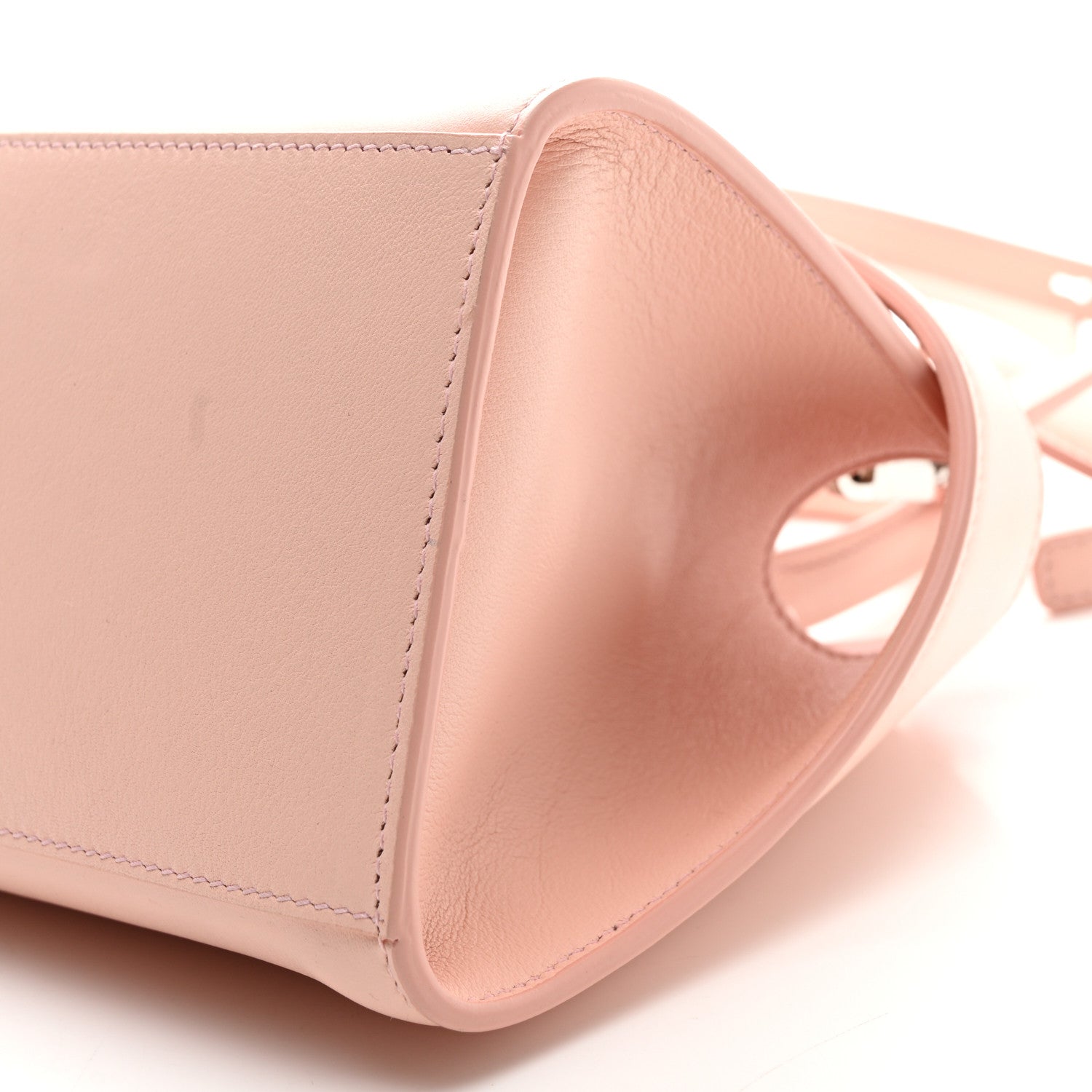 Salvatore Ferragamo Calfskin Mini Hug Bag Nylund Pink 1698856