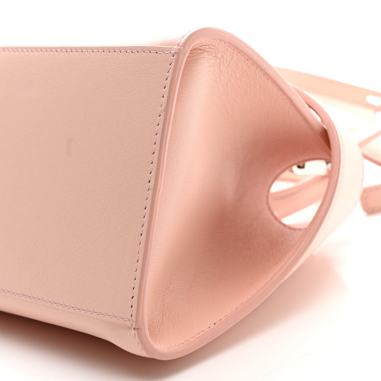 Calfskin Mini Hug Bag Nylund Pink