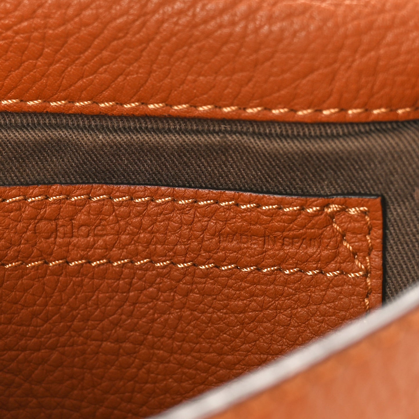 Calfskin Mini Marcie Round Crossbody Bag Tan