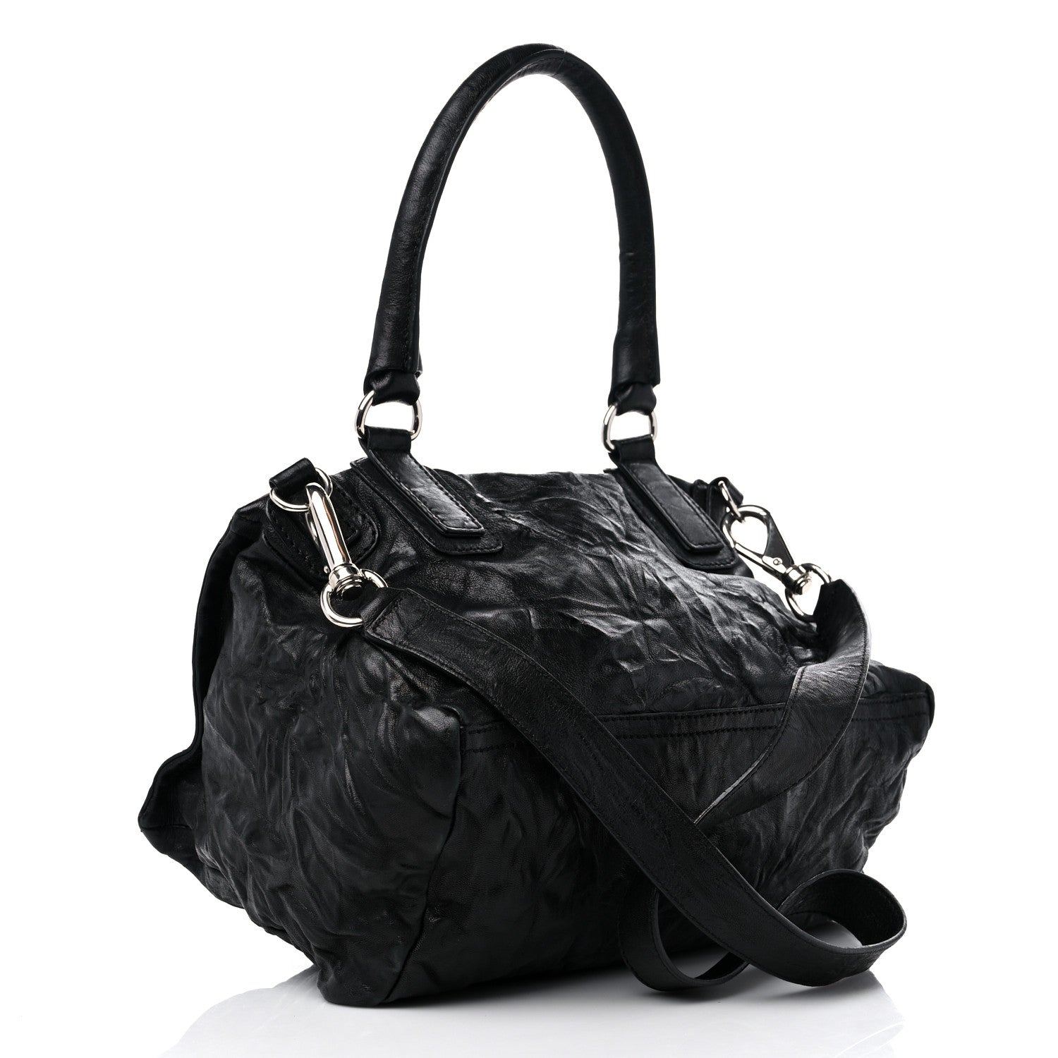 Givenchy Tumbled Sheepskin Medium Pandora Black 4 of 16