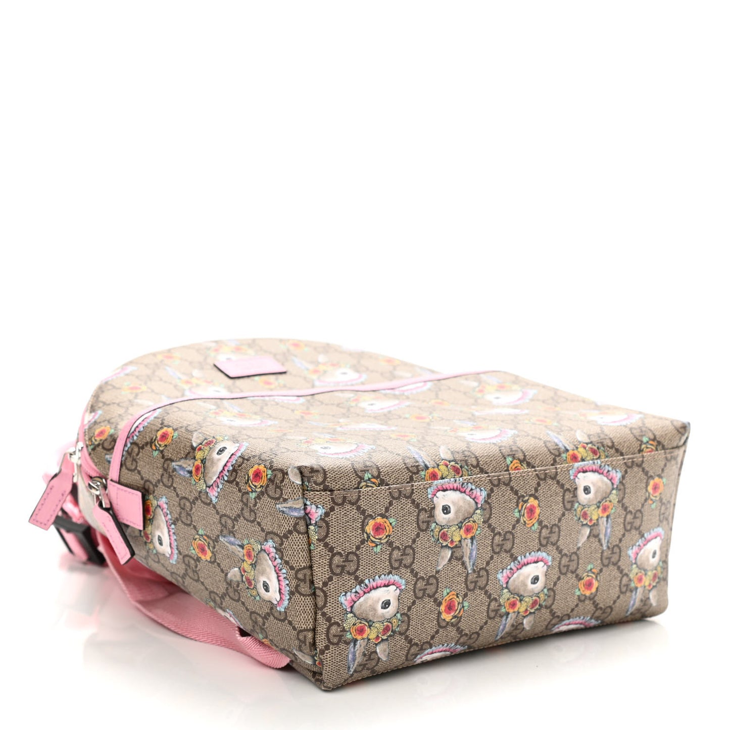 X YUKO HIGUCHI GG Supreme Monogram Childrens Backpack Pink