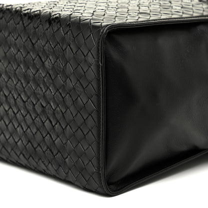 Bottega Veneta Nappa Ayers Intrecciato Small Tote Nero Black 9 of 18