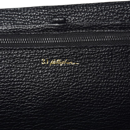 3.1 Phillip Lim 3.1 Textured Calfskin Colorblock Large Pashli Satchel Dark Teal 6 of 11