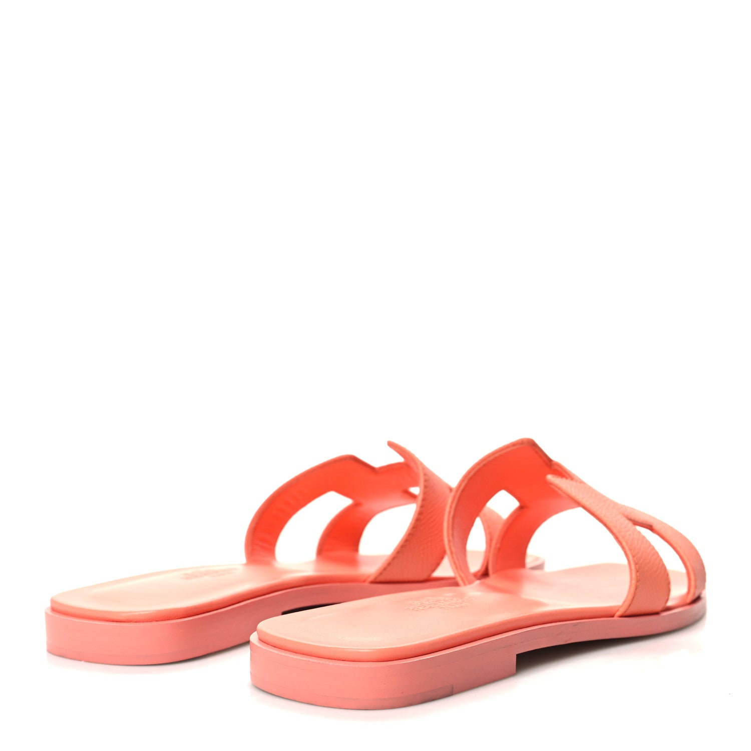 Hermes Epsom Oran Sandals 36 Orange Joey 4 of 8